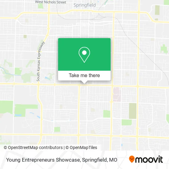 Young Entrepreneurs Showcase map