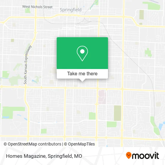 Homes Magazine map