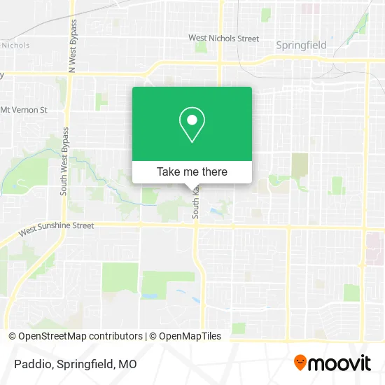 Paddio map