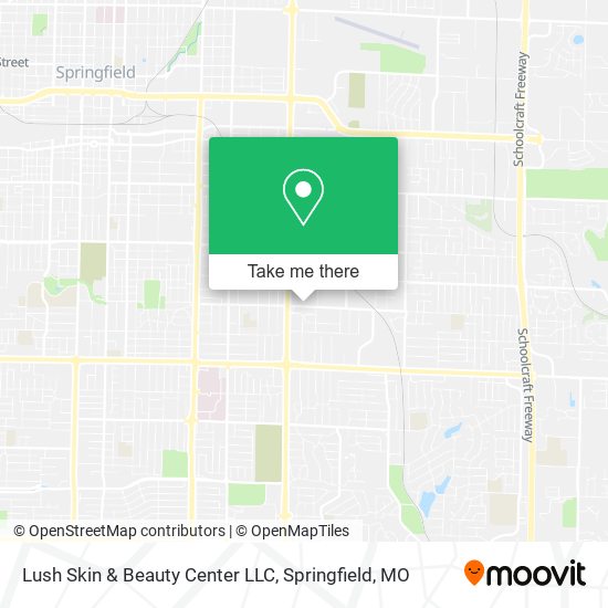 Lush Skin & Beauty Center LLC map