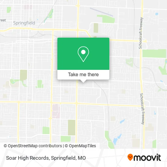 Soar High Records map