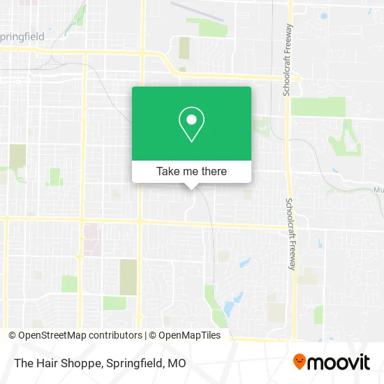 Mapa de The Hair Shoppe