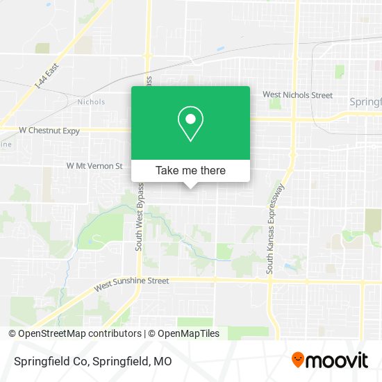 Springfield Co map