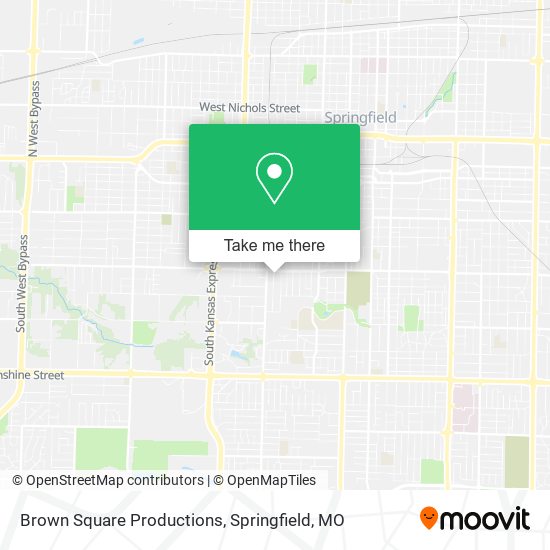 Mapa de Brown Square Productions