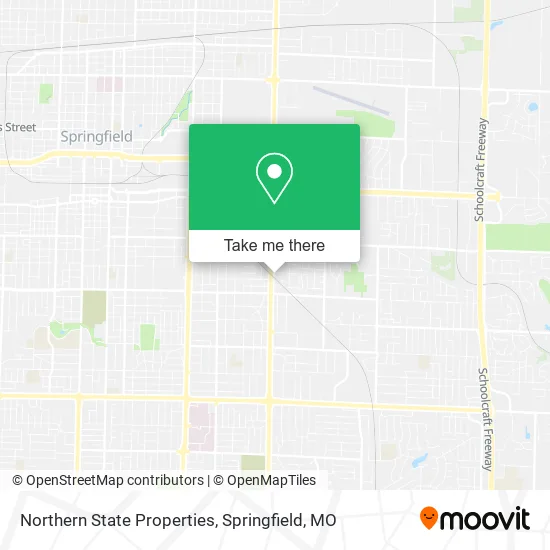 Northern State Properties map