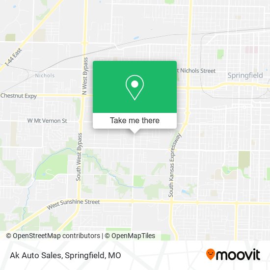 Ak Auto Sales map