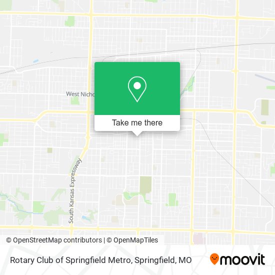Mapa de Rotary Club of Springfield Metro