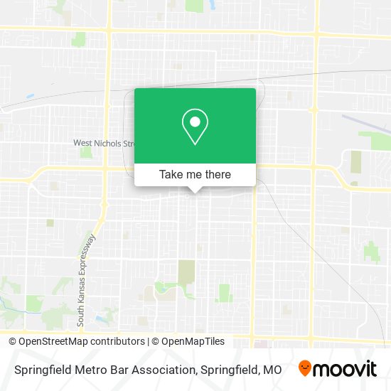 Springfield Metro Bar Association map