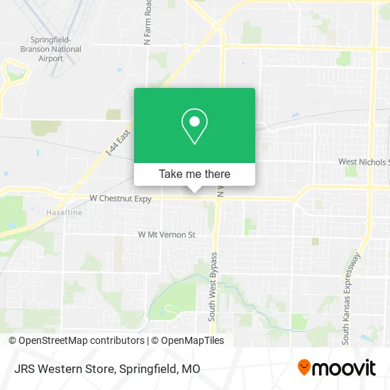 JRS Western Store map