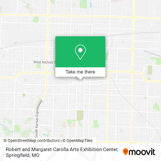 Robert and Margaret Carolla Arts Exhibition Center map