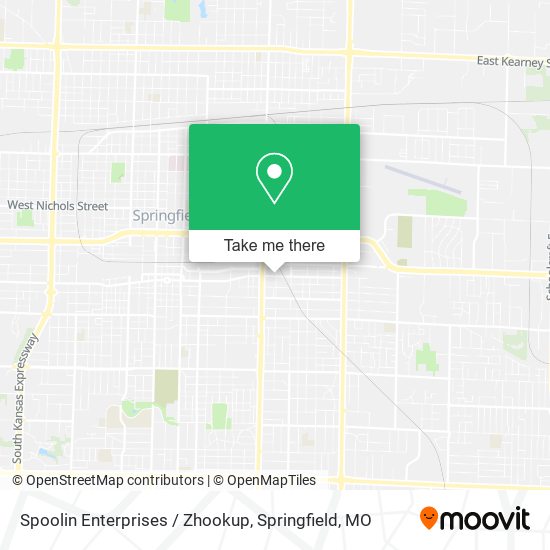 Mapa de Spoolin Enterprises / Zhookup