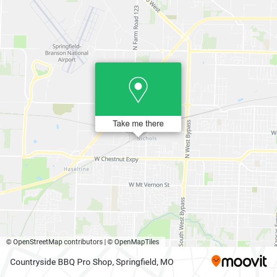 Countryside BBQ Pro Shop map