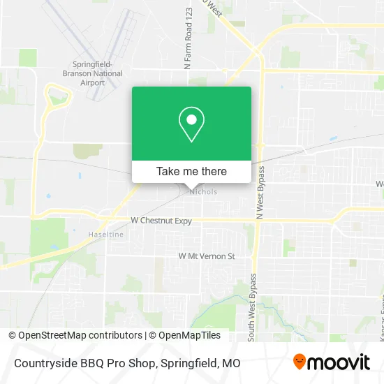 Mapa de Countryside BBQ Pro Shop