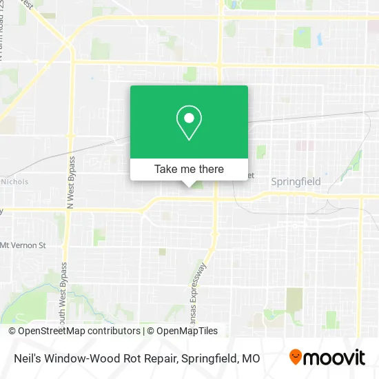 Mapa de Neil's Window-Wood Rot Repair