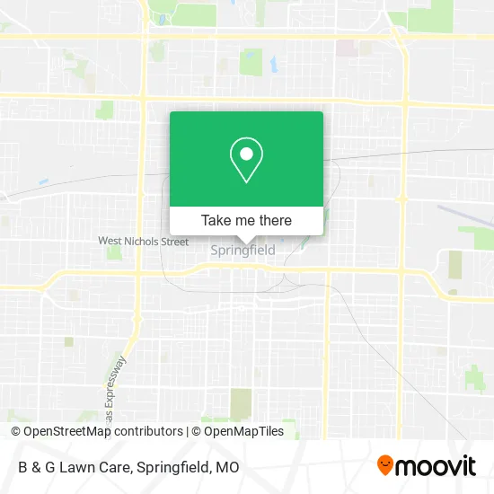 Mapa de B & G Lawn Care