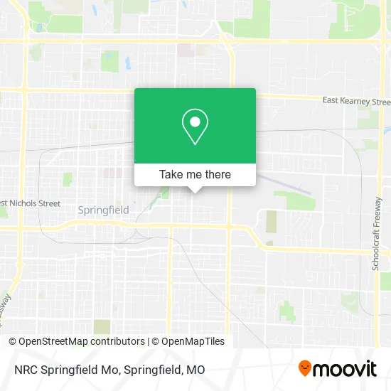 NRC Springfield Mo map
