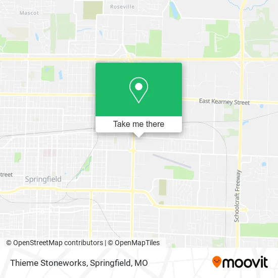 Mapa de Thieme Stoneworks