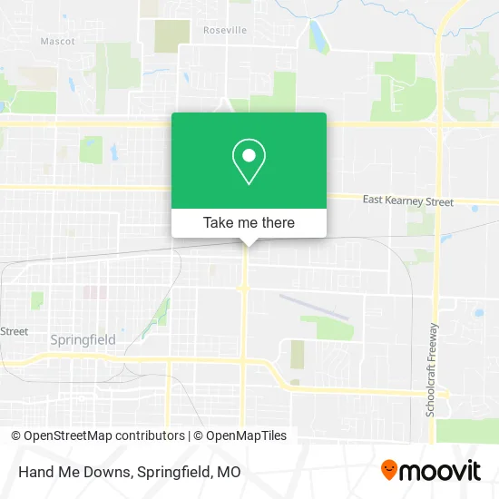 Mapa de Hand Me Downs