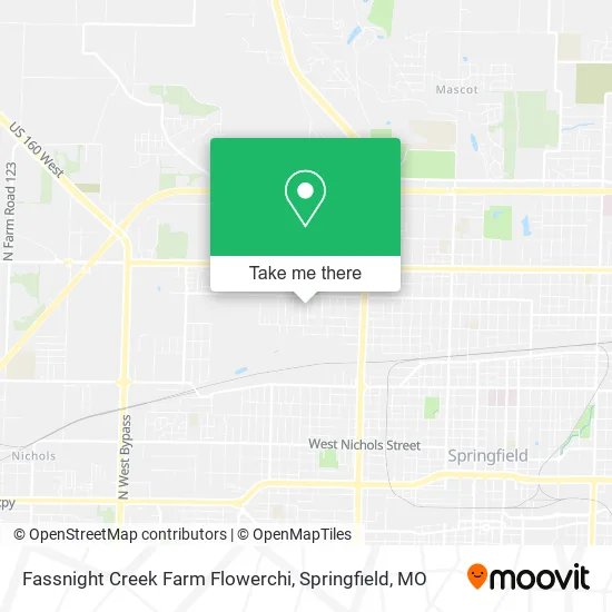 Mapa de Fassnight Creek Farm Flowerchi