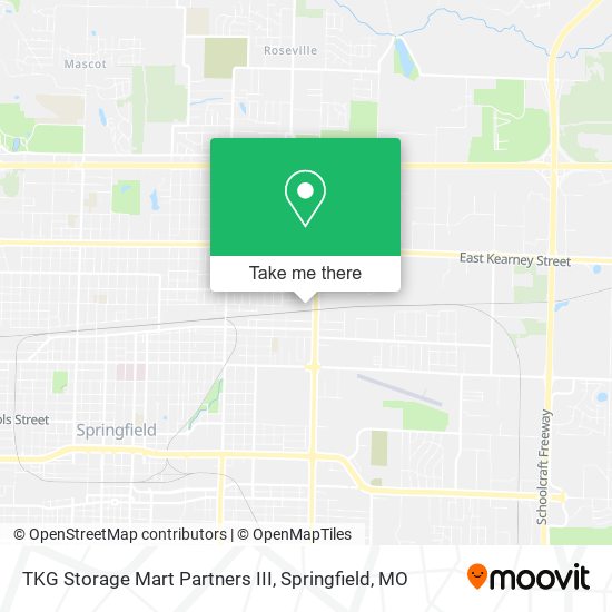 TKG Storage Mart Partners III map