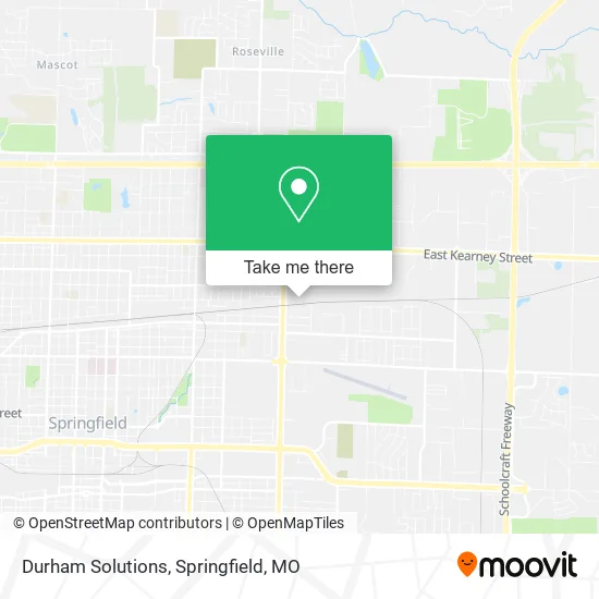 Mapa de Durham Solutions