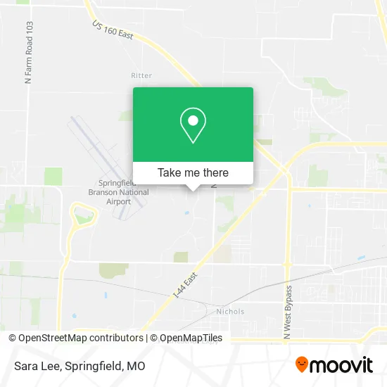Mapa de Sara Lee