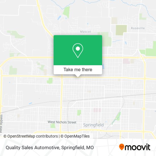 Mapa de Quality Sales Automotive
