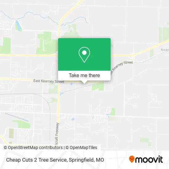 Cheap Cuts 2 Tree Service map