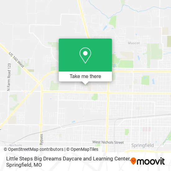 Mapa de Little Steps Big Dreams Daycare and Learning Center