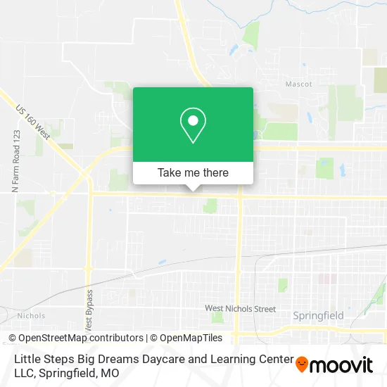 Little Steps Big Dreams Daycare and Learning Center LLC map