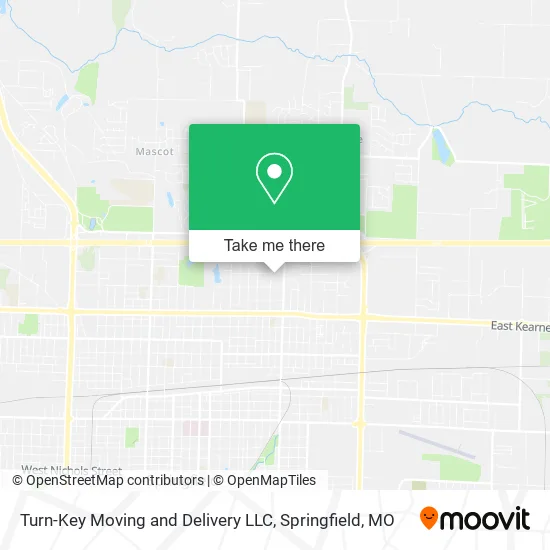 Mapa de Turn-Key Moving and Delivery LLC