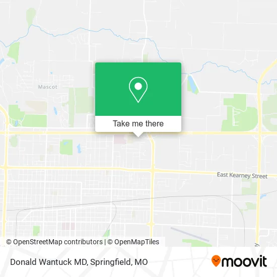 Mapa de Donald Wantuck MD
