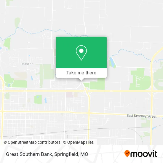 Great Southern Bank map