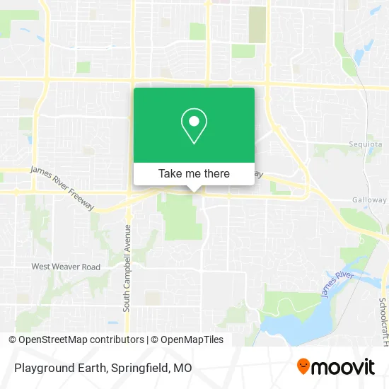 Mapa de Playground Earth
