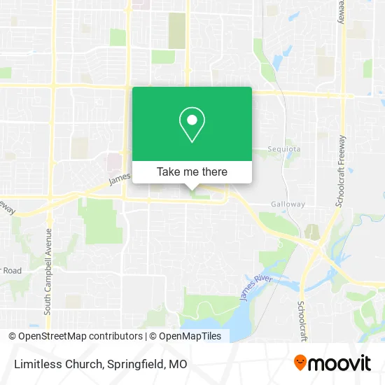 Mapa de Limitless Church