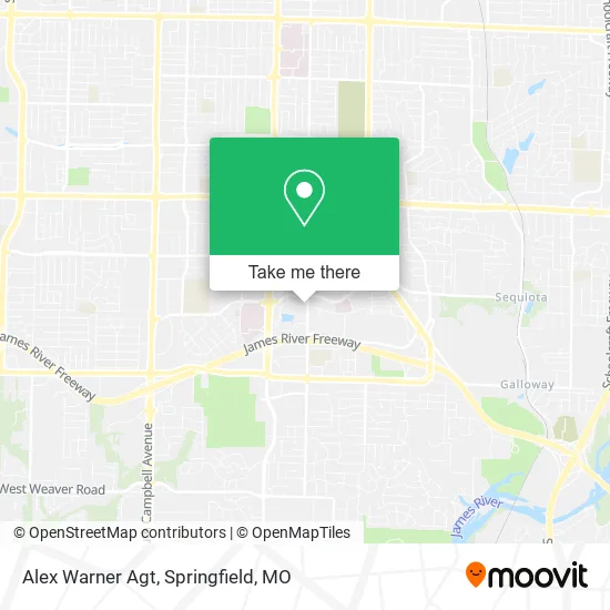 Mapa de Alex Warner Agt