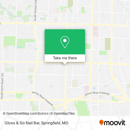 Gloss & Go Nail Bar map