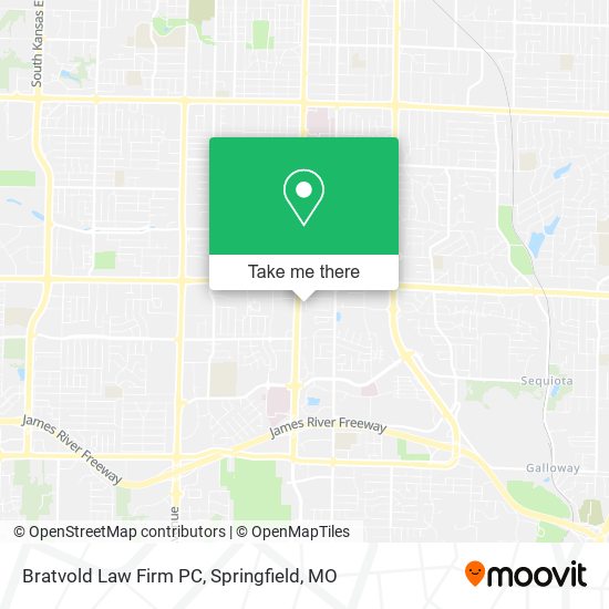 Mapa de Bratvold Law Firm PC