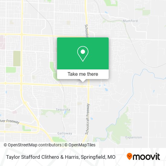Taylor Stafford Clithero & Harris map