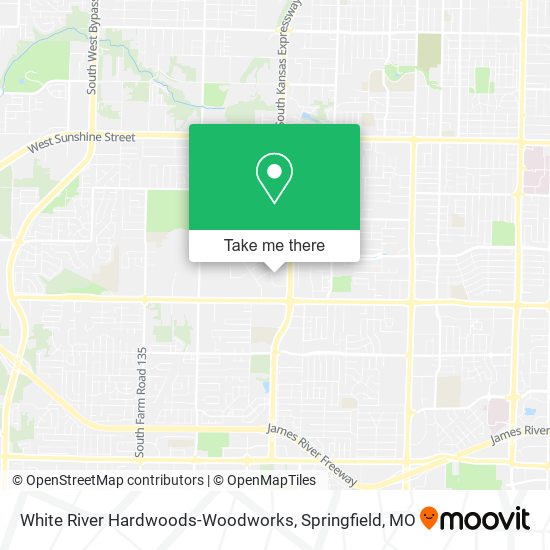 White River Hardwoods-Woodworks map