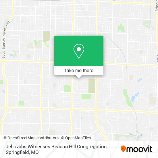 Jehovahs Witnesses Beacon Hill Congregation map