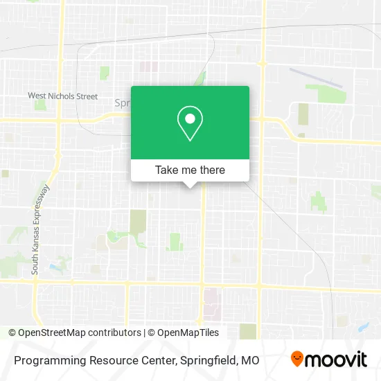 Mapa de Programming Resource Center