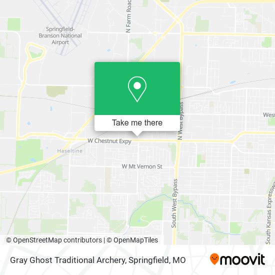 Gray Ghost Traditional Archery map
