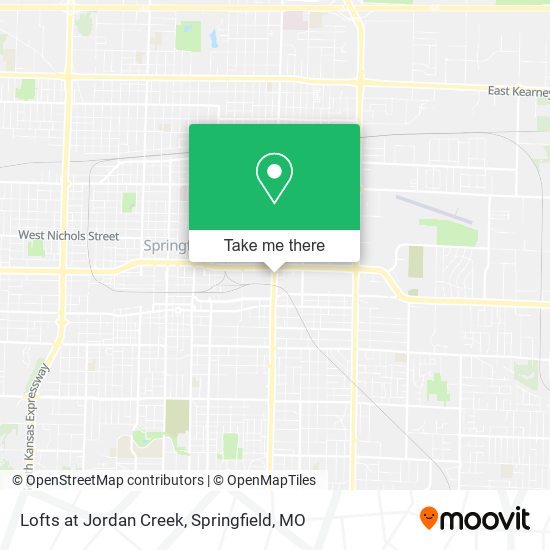 Lofts at Jordan Creek map