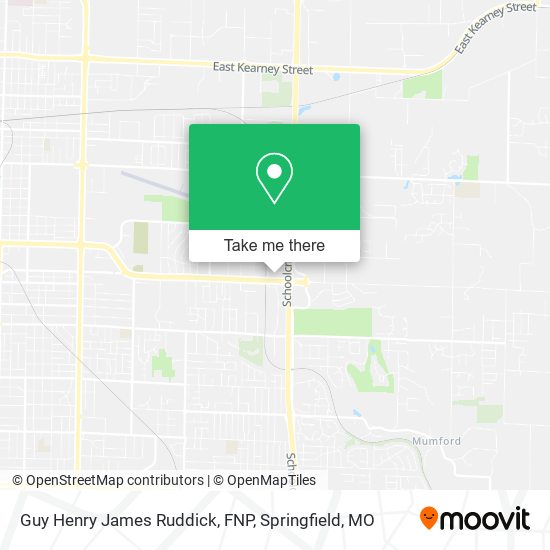 Guy Henry James Ruddick, FNP map