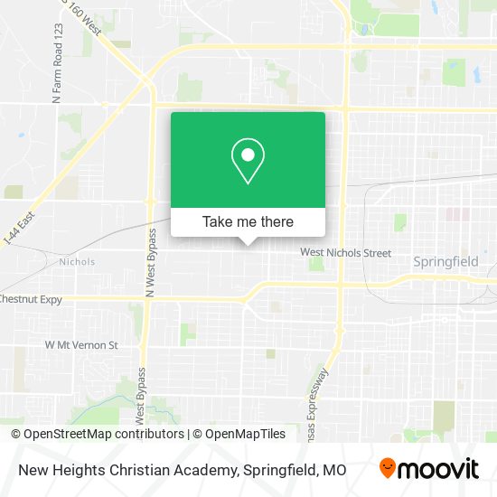 New Heights Christian Academy map