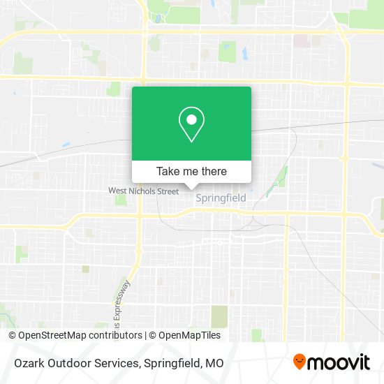 Ozark Outdoor Services map