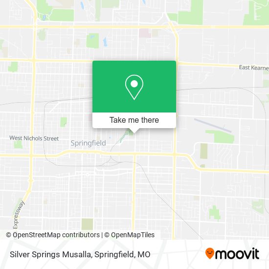 Silver Springs Musalla map
