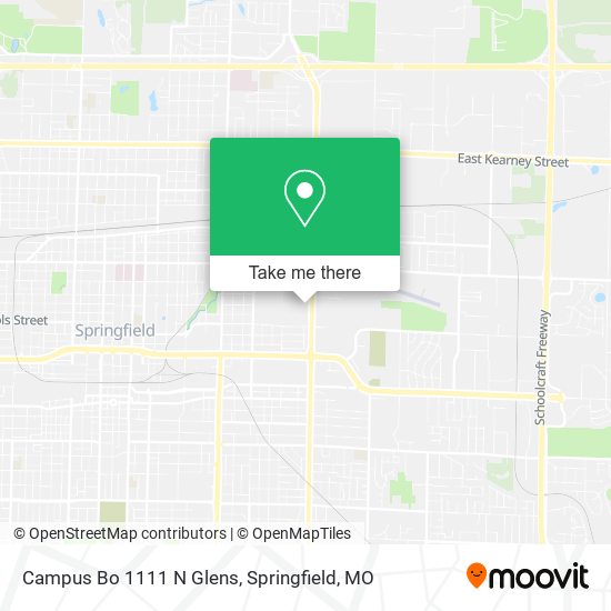Campus Bo 1111 N Glens map