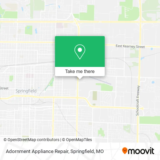 Mapa de Adornment Appliance Repair
